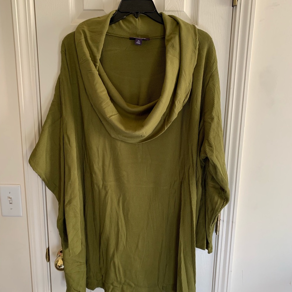 Cowl neck sweater